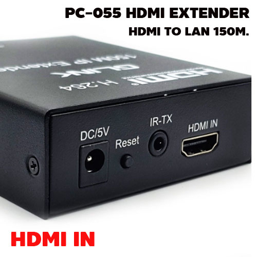 PC-055 HDMI 150M IP EXTENDER HIGH DEFINITION MULTIMEDIA INTERFACE DA-GO-HM-PC055