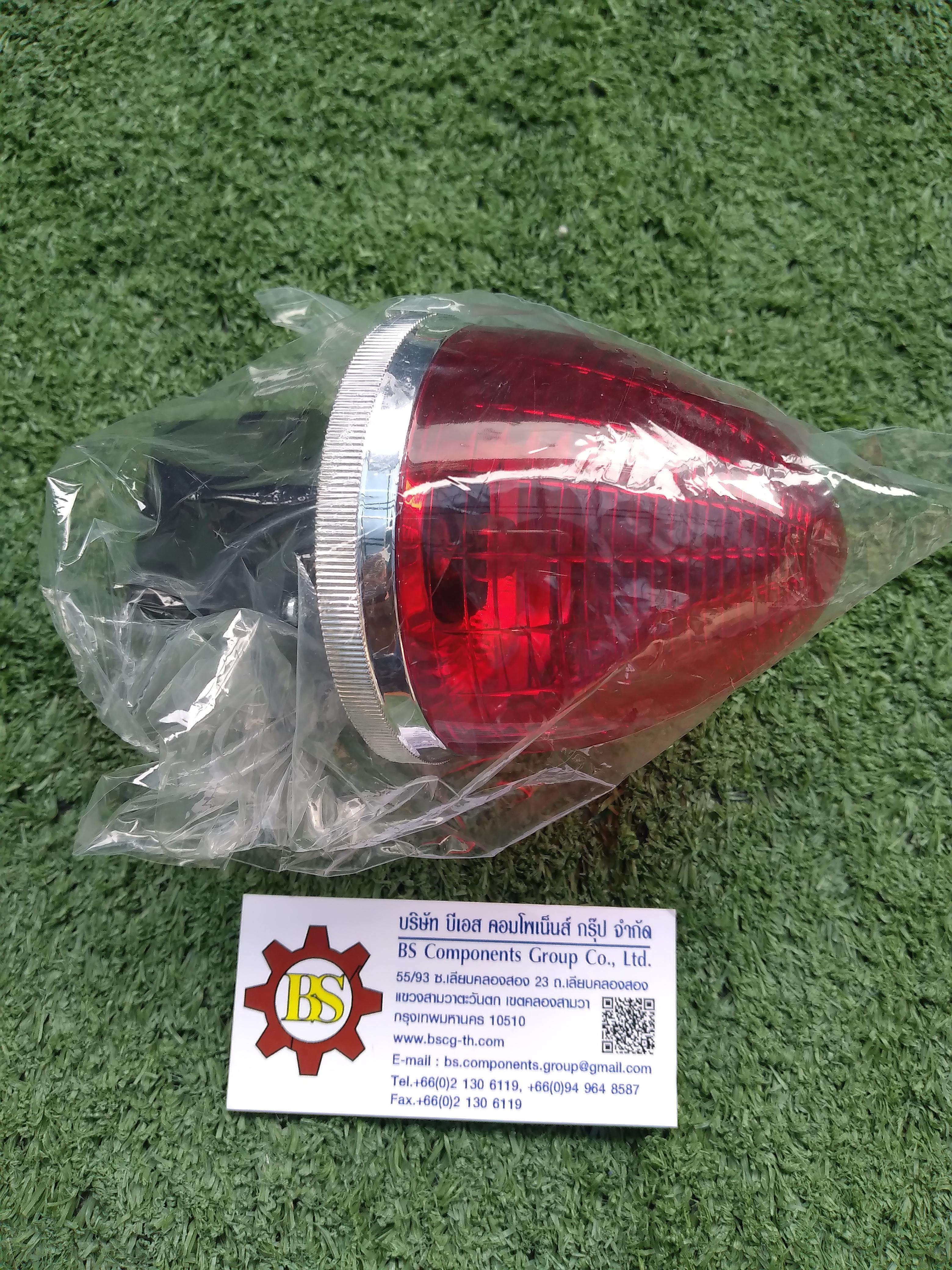 Tend : PL.30mm. TPL-302-R 220V Red ไฟติดค้าง