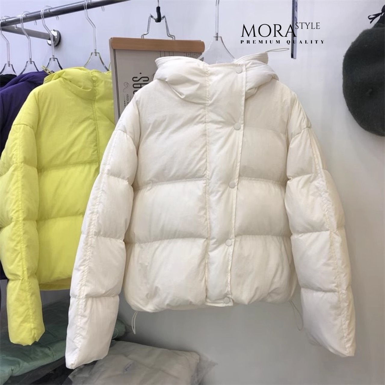 เสื้อกันหนาว ผ้าหนานุ่ม ใครมีแพลนไปต่างประเทศเป็นอีกรุ่นที่ต้องมีติดตู้ไว้เลยนะคะ น้องน่ารักมากสวยหรูดูแพงมากๆเลยค่าาา