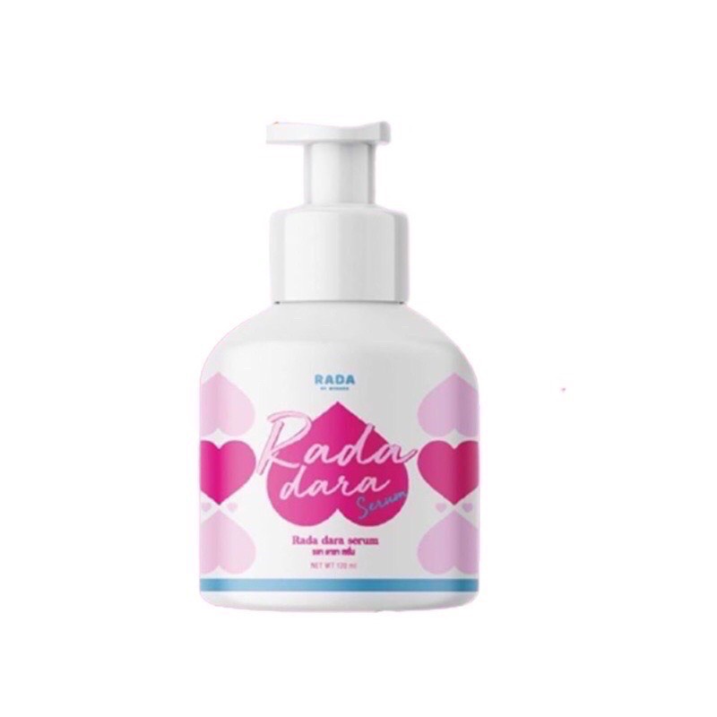 เซรั่มดารา แบรนด์รดา Rada Serum ดูแลจุดซ่อนเร้น ลดตกขาว ลดกลิ่นอับ ขวดปั้ม
