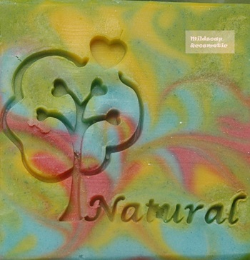 TREE TEA NATURAL SOAP STAMP 3.8 x 4.2 CM.