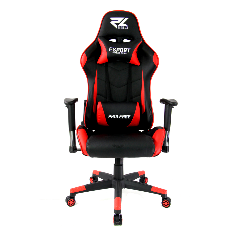 เก้าอี้ เกมมิ่งProleage ERGONOMIC GAMING CHAIR รุ่น PL-101 สีแดง SKU-00541