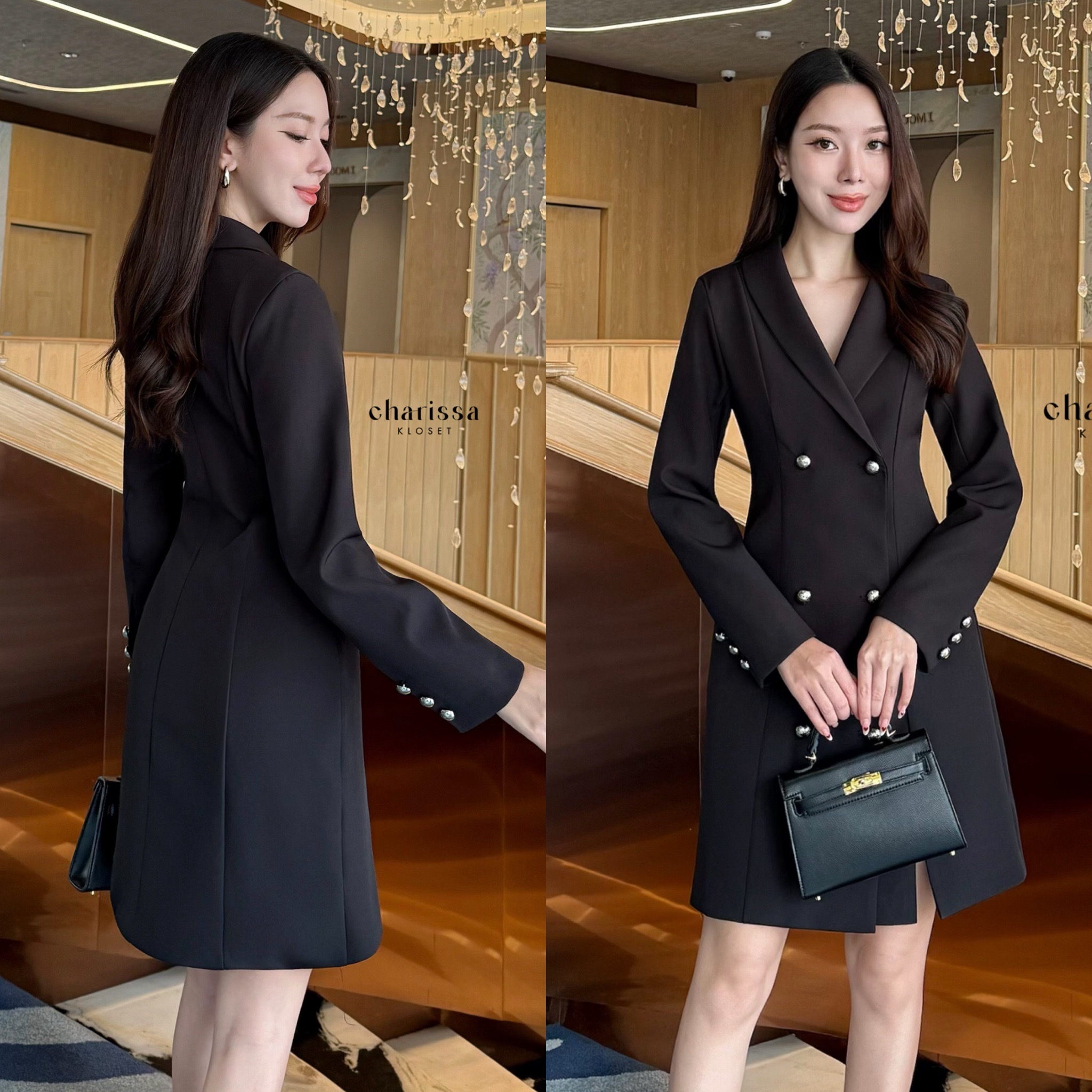 เดรสสูทนี้เรียบหรูมีสไตล์มากๆค่า🔥 🔸New Arrival🔸 🏷️Tag: CHARISSA KLOSET