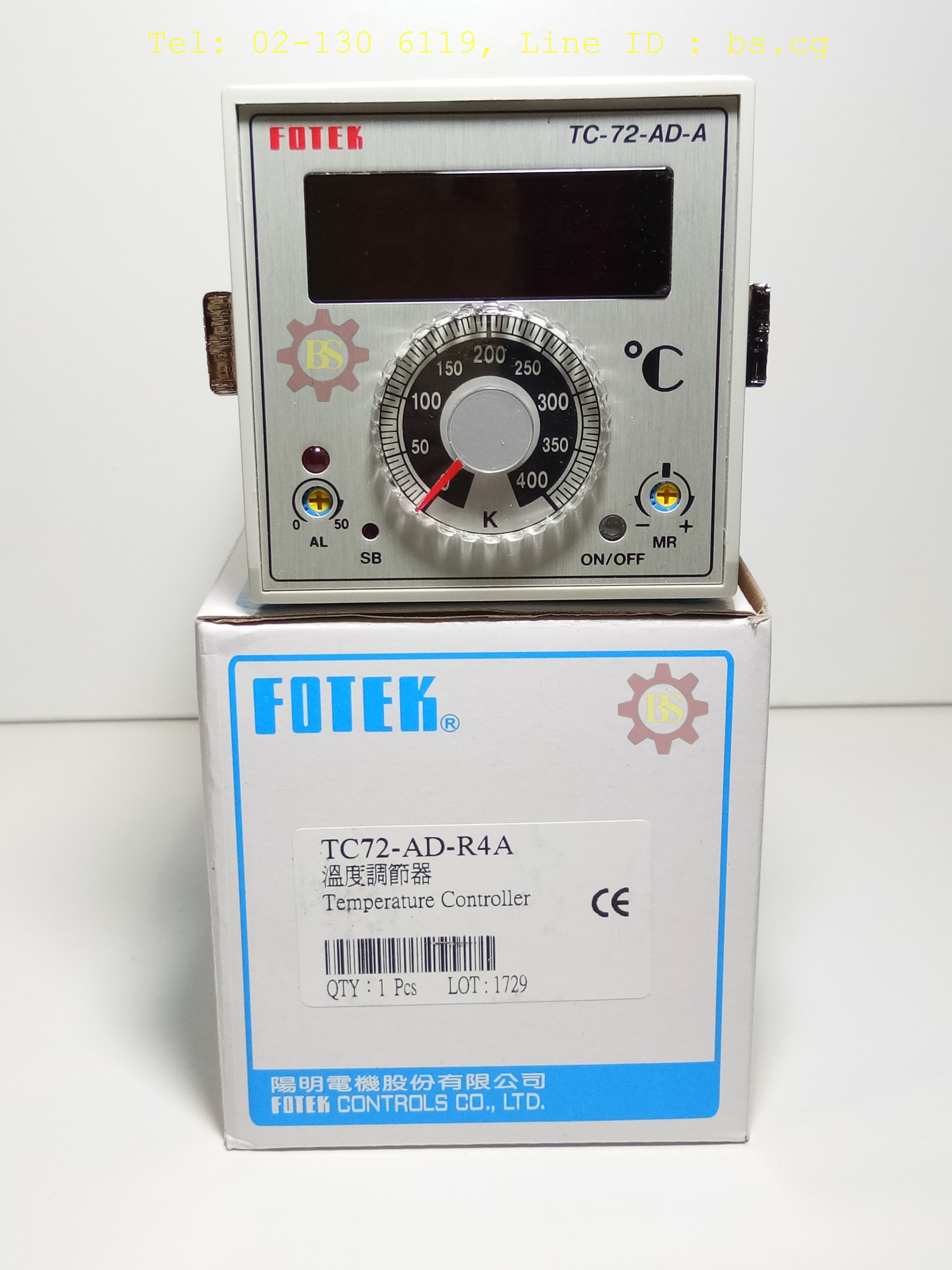 FOTEK : Temperature Controller TC72-AD-R4A