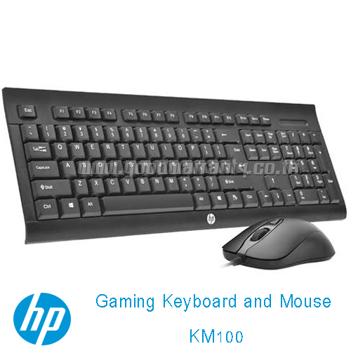 KM100 HP Gaming Keyboard + Mouse USB GAMING KB-UB-HP-KM100