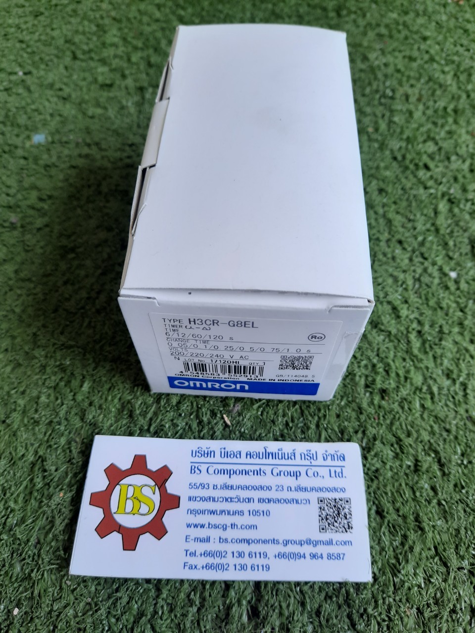 OMRON : Timer H3CR-G8EL 200-240Vac