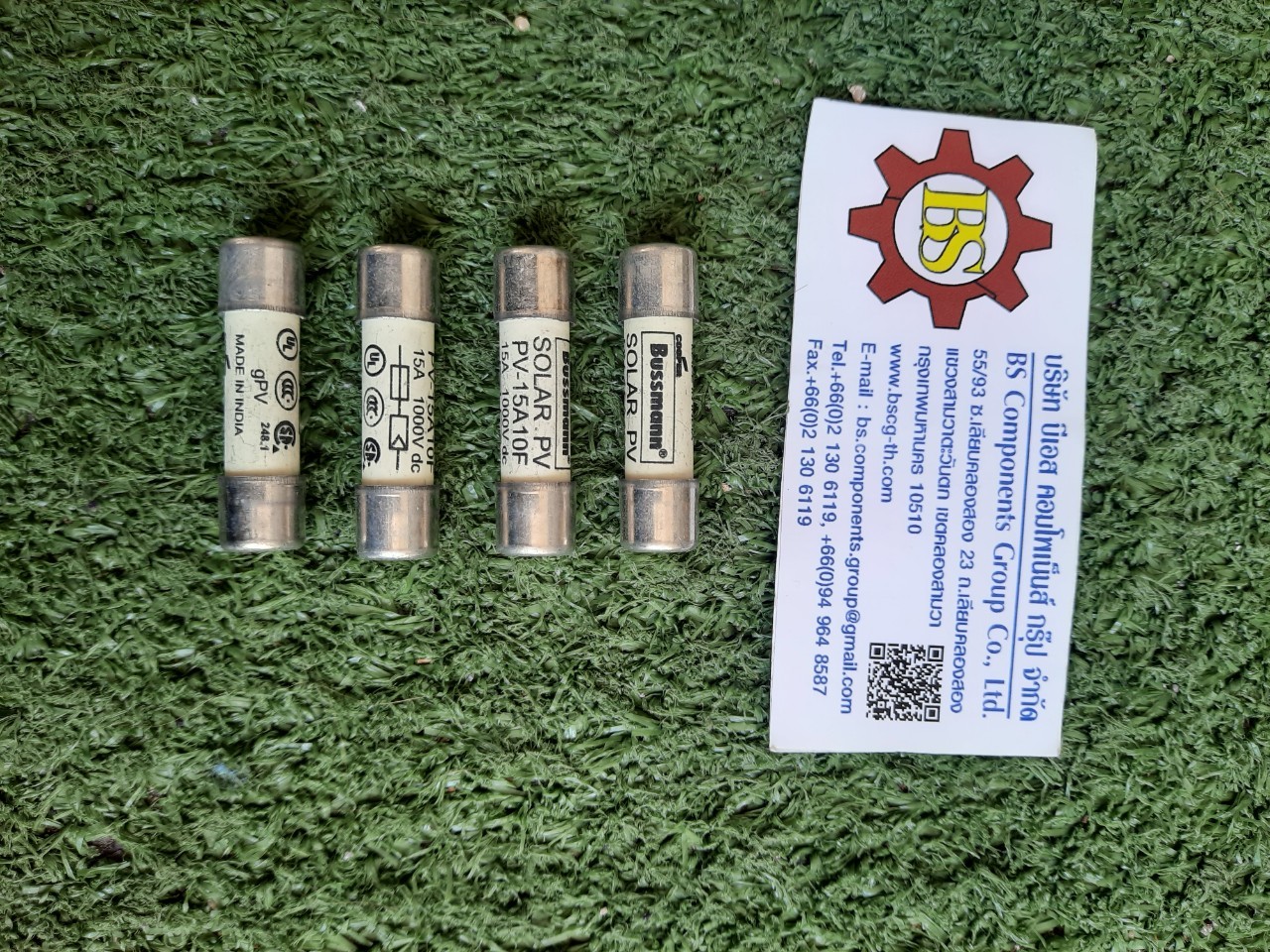 EATON BUSSMANN : FUSE Bussmann PV-15A10F 15A 1000VDC 10x38mm