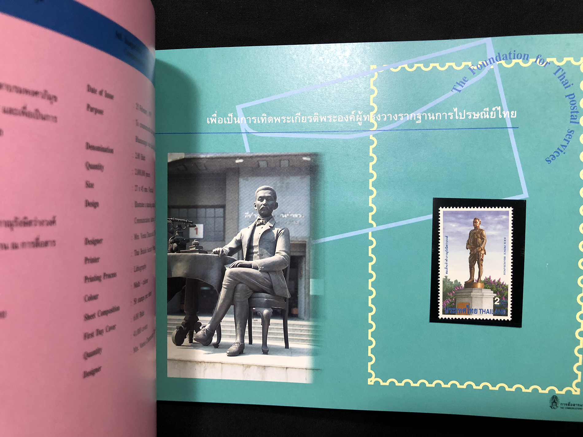 สมุดตราไปรษณียากรไทยประจำปี 2540