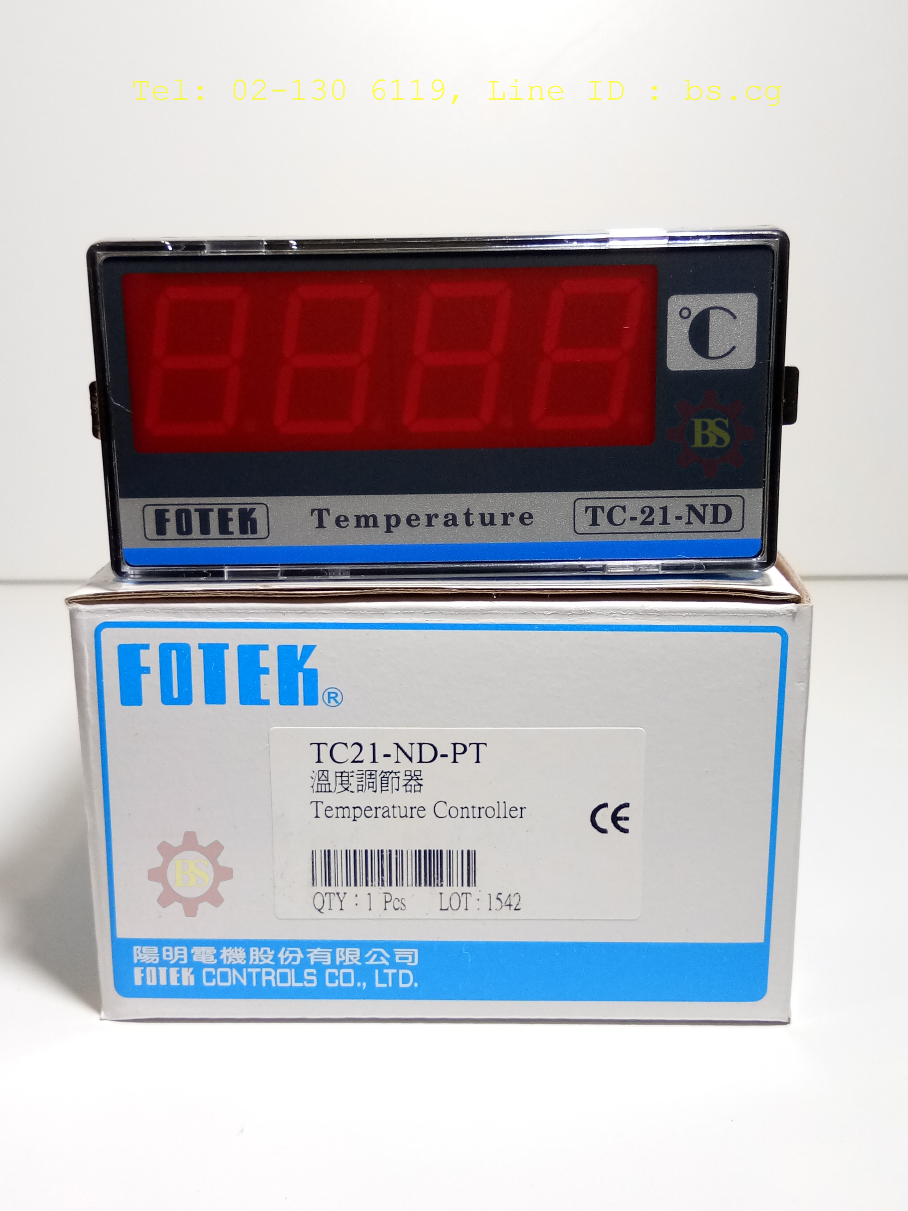 FOTEK : Temperature Controller TC21-ND-PT