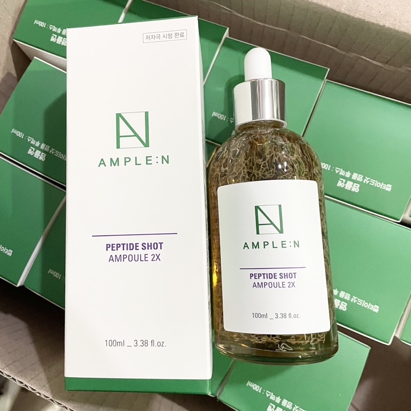 Ample:N Peptide Shot Ampoule 2X สูตรใหม่เพิ่มเปปไทด์ 2 เท่า เซรั่มเปปไทด์ 30ml
