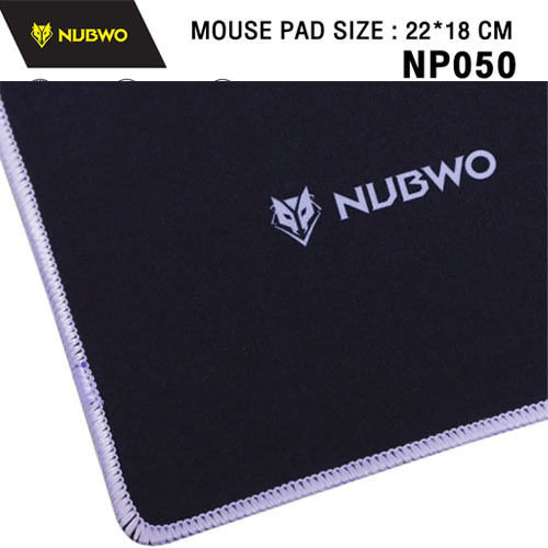 NP050 NUBWO แผ่นรองเมาส์ Mouse Pad คละสี MP-NW-GT-050XX