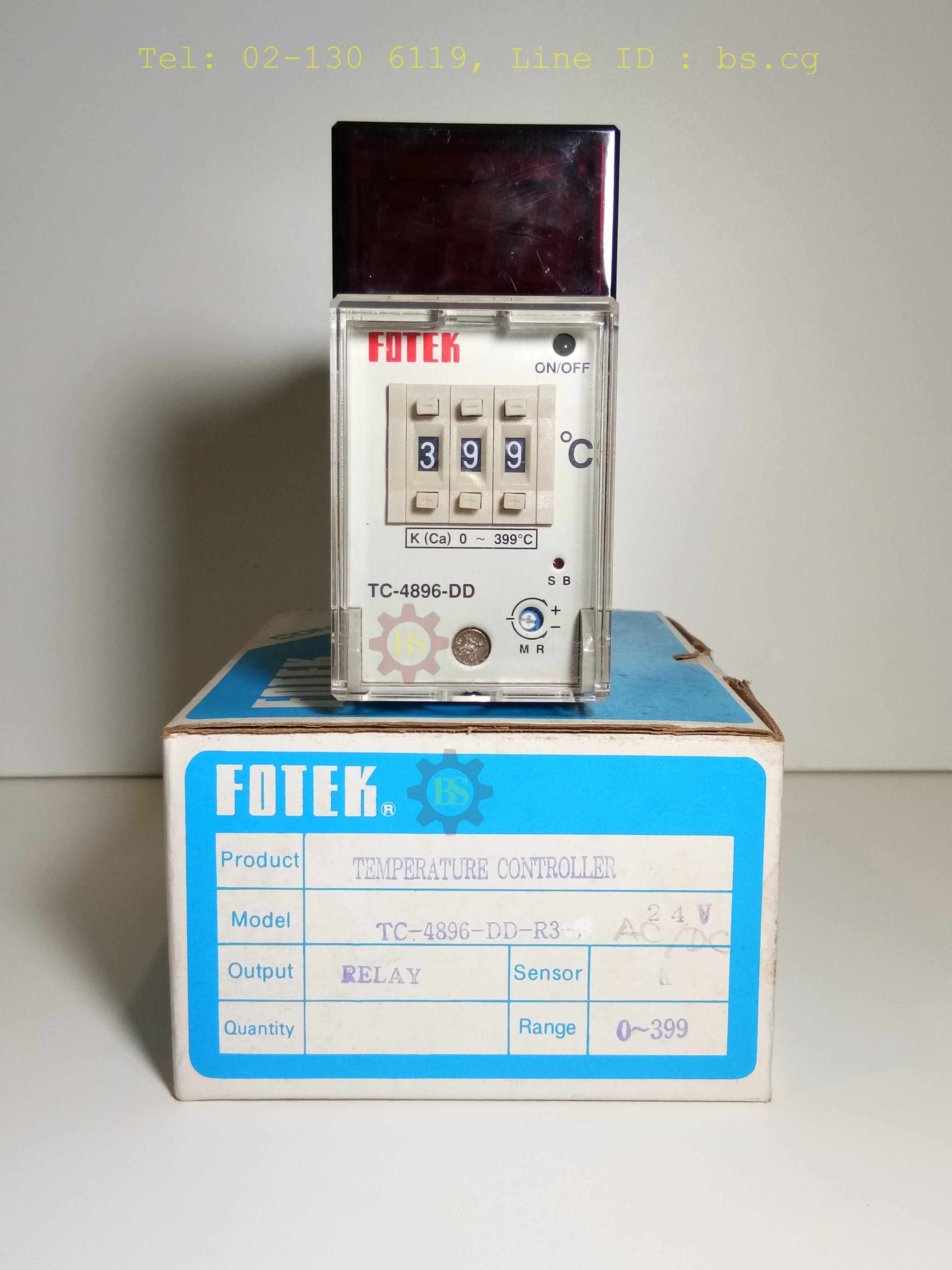 FOTEK : Temperature Controller TC4896-DD-R3-24V