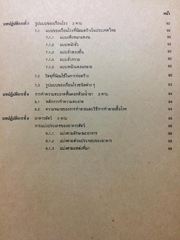 คู่มือการเรียนการสอน หลักการเลี้ยงสัตว์ทั่วไป