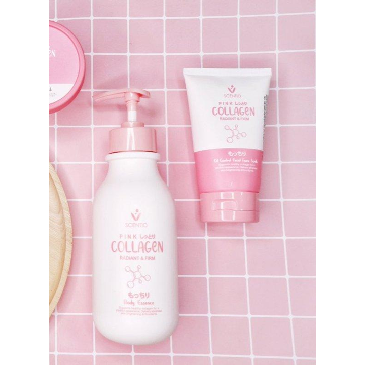 Scentio Collagen Foam Facial Foam Scrub 100ml โฟมสครับล้างหน้า