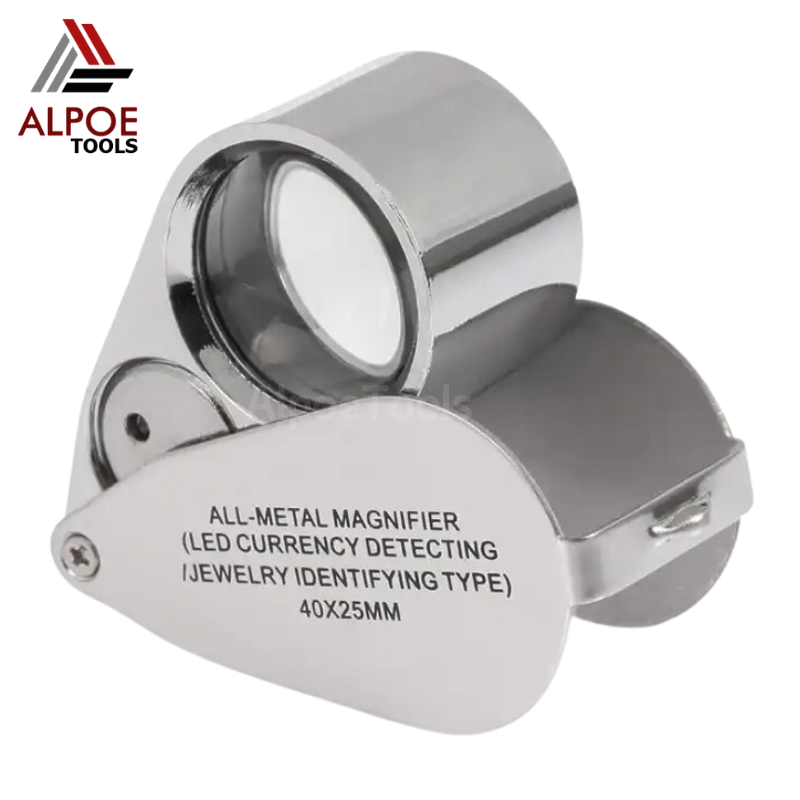 เลนท์ขยายพับได้ งานโลหะ ไฟ 2 สี รหัส No.9890