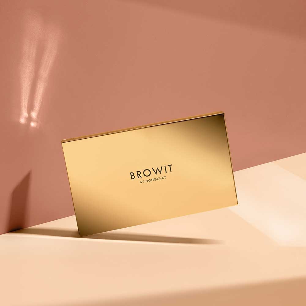 ❤ Browit By Nongchat Highlight and Contour Pro Palette (3.5gX4ช่อง) บราวอิท น้องฉัตร ไฮไลท์และคอนทัวร์ ไว้ในตลับเดียว