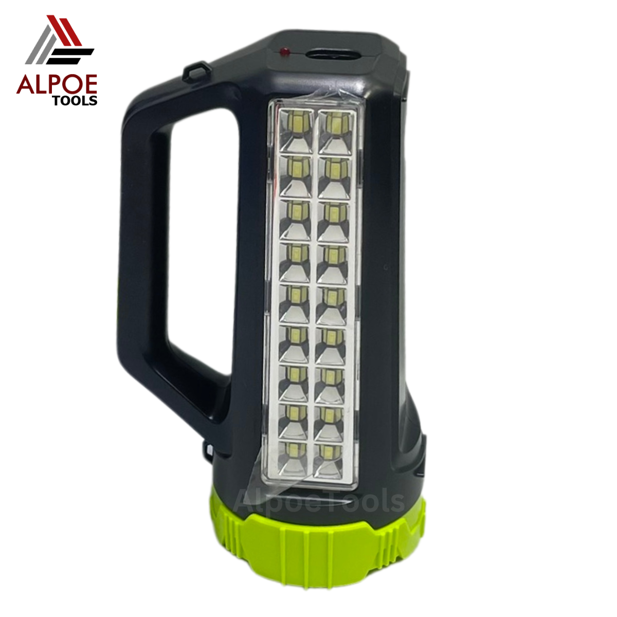 ไฟฉายหูหิ้ว หลอด LED มีไฟข้าง รุ่น KM-2687