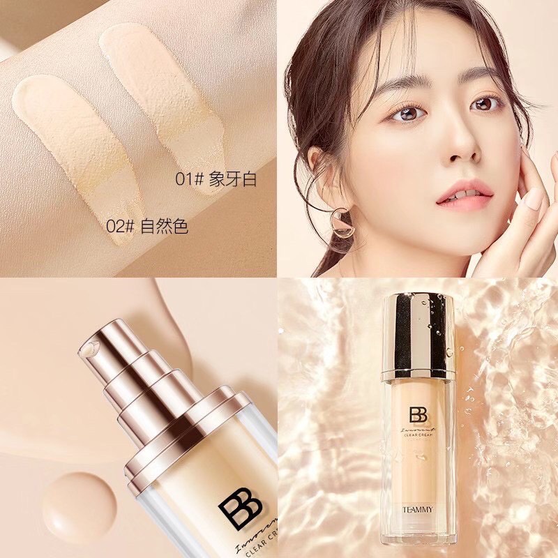 Teammy BB Clear Cream M8001 ทีมมี่ บีบี อินโนเซ็นท์ เคลียร์ ครีม 35กรัม