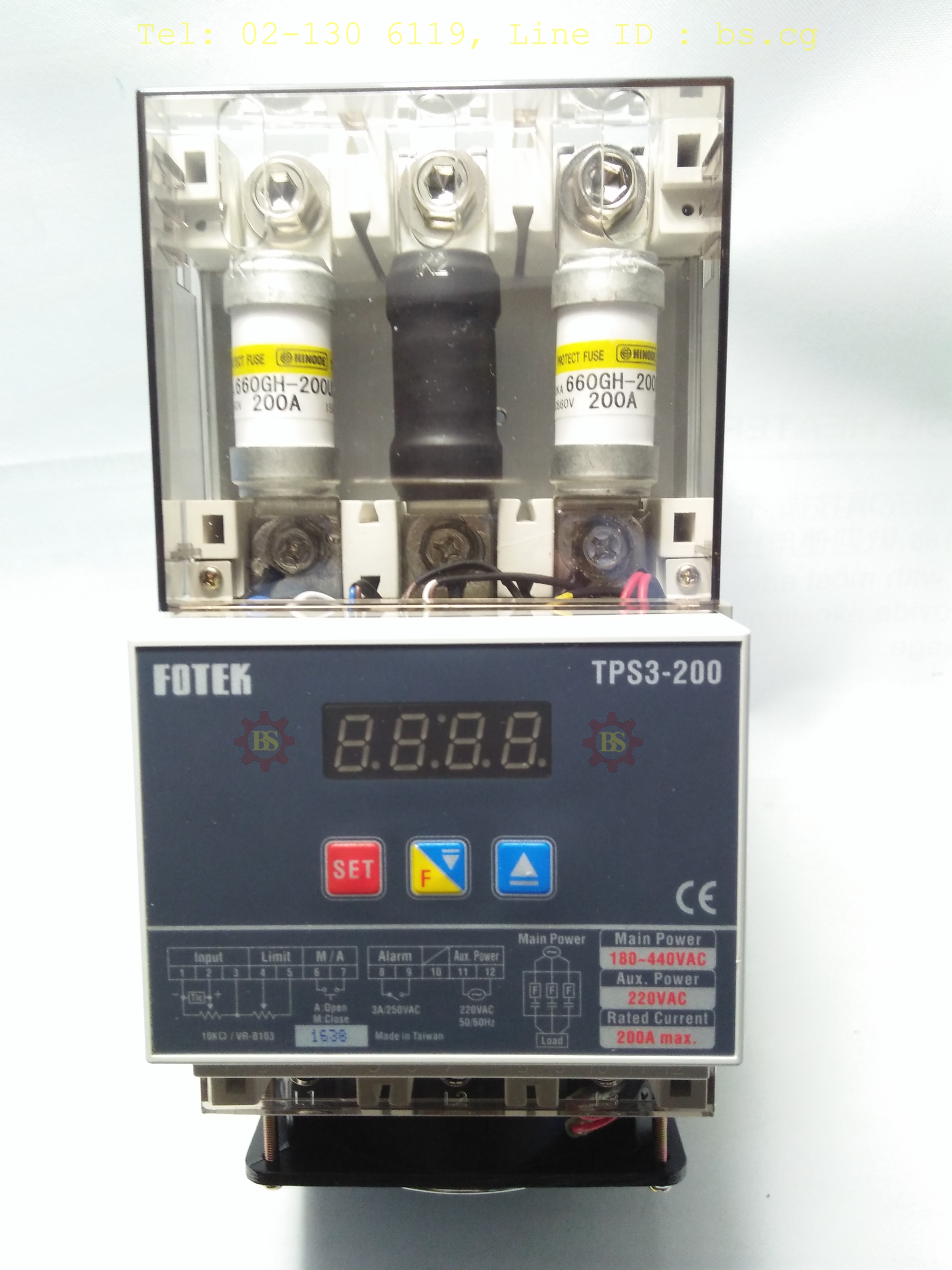 FOTEK : Digital Power Regulator TPS3-200