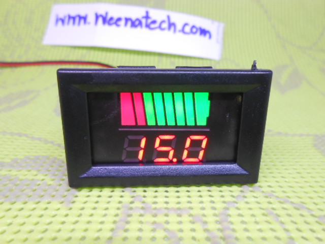 วัดแบตเตอรี่ 12V 24V 36V 48V 60V 72V 84Vตัวเดียวจบ