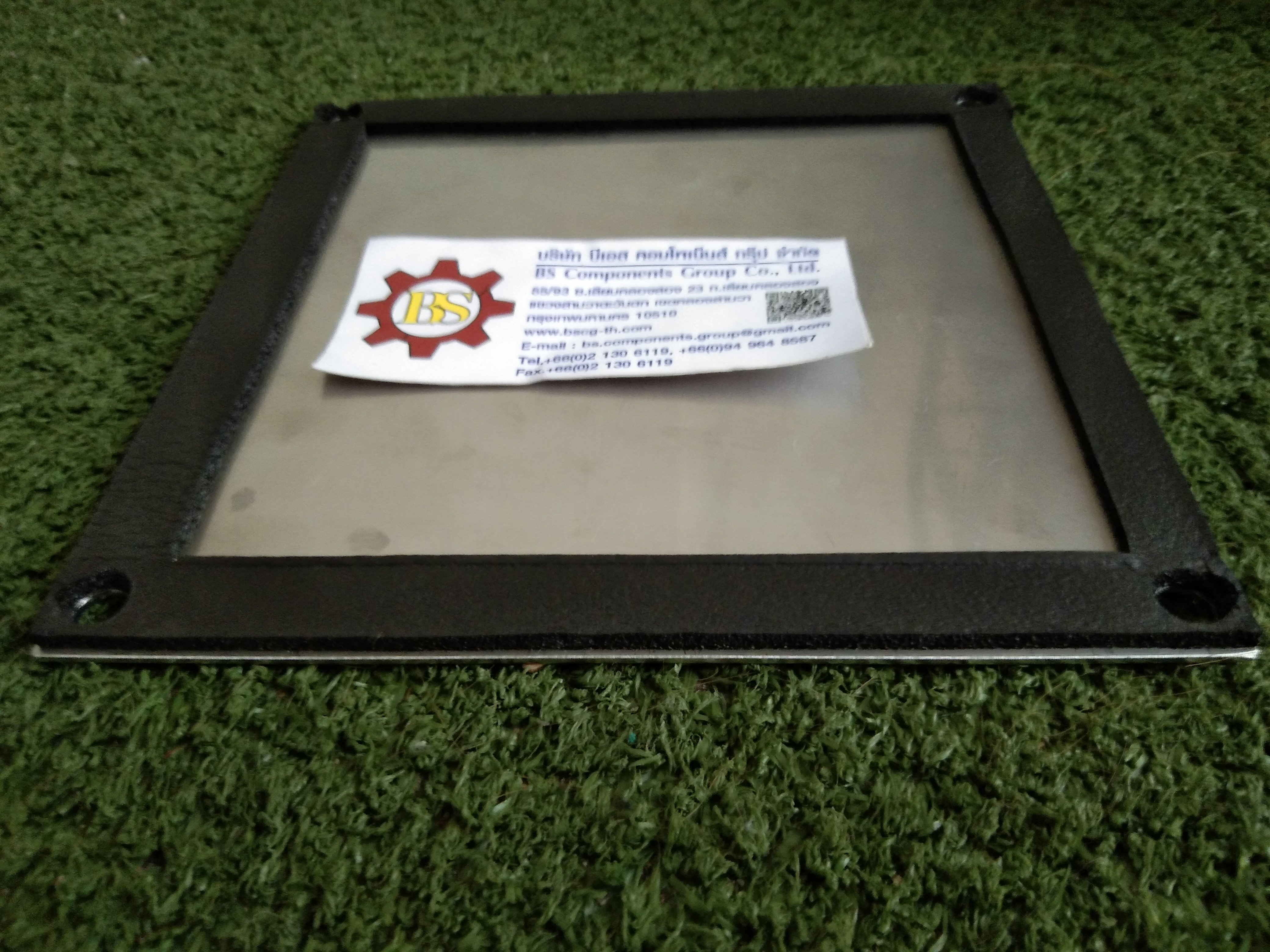 กล่องสแตนเลสด้านบนสโลป ขนาด W150xH150xD150mm.