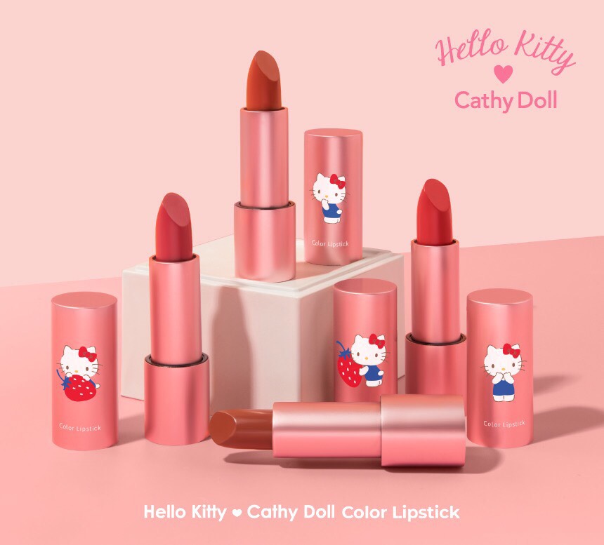 Hello Kitty Cathy Doll Color Lipstick 3.5g