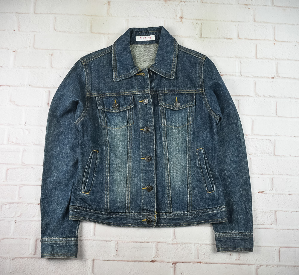 C.O.L.Z.Aแท้ รอบอก 34 เสื้อแจ็คเก็ตยีนส์ ผู้หญิง สียีนส์ เสื้อแขนยาว เนื้อผ้าดี