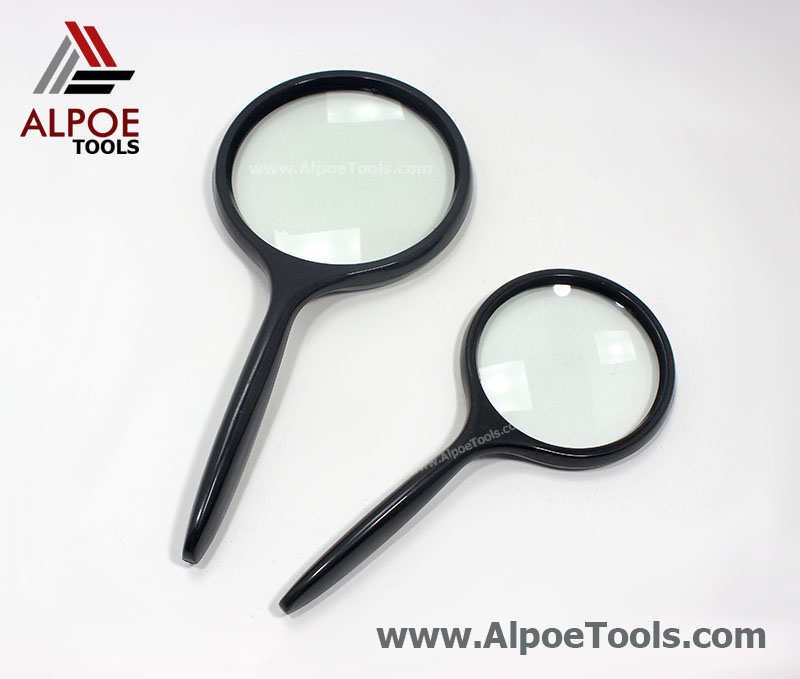 แว่นขยาย ด้ามดำ รุ่นกล่องเหลือง