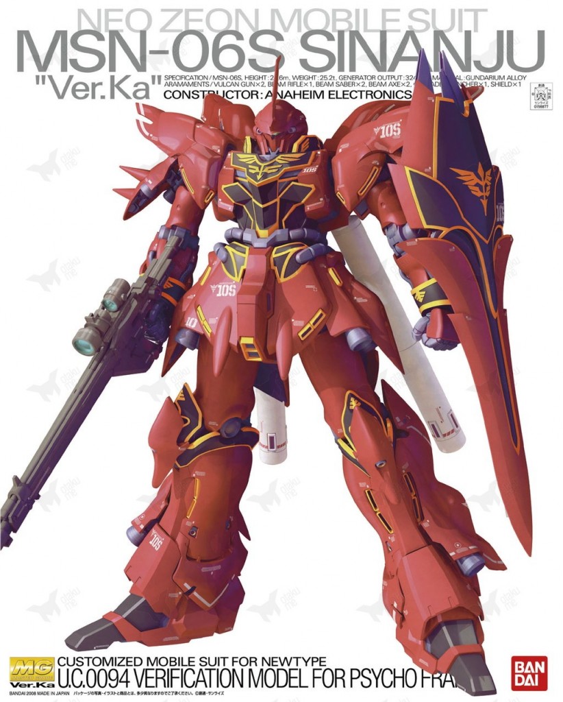 MG 1/100 MSN 06S SINANJU Ver.Ka