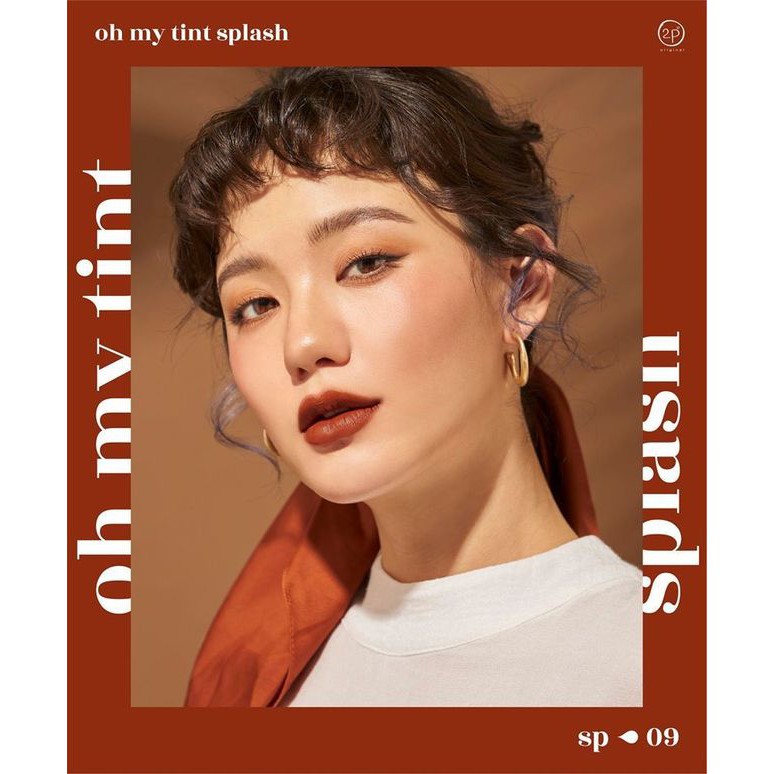 2P Original Oh My Tint Splash 3ml ทูพี ออริจินัล โอ้ มาย ทิ้นท์ สแปลช ลิปละอองน้ำ