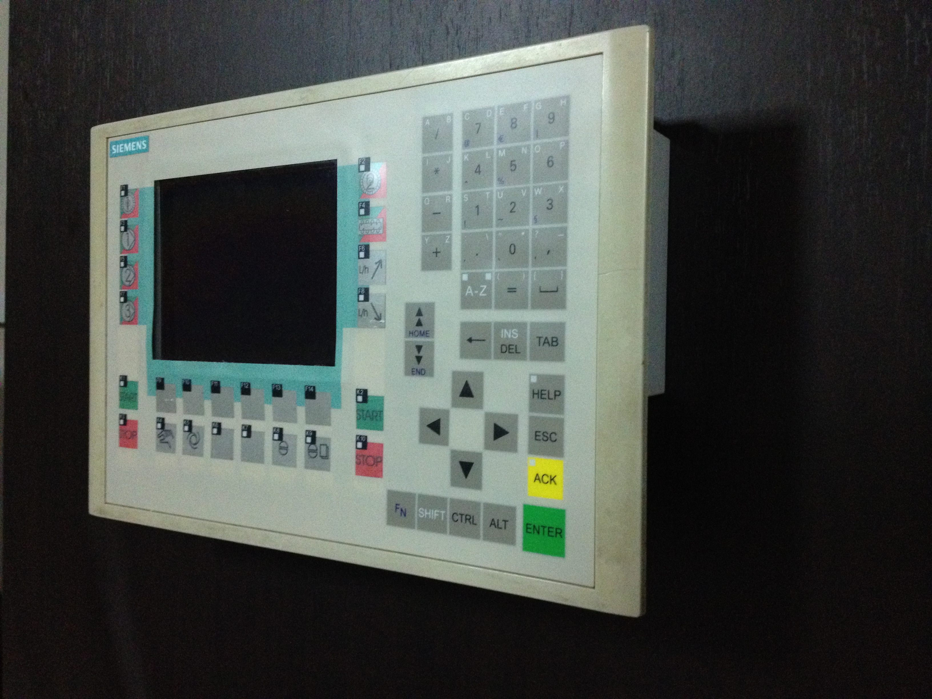 SIEMENS SIMATIC OP 270 KEY 6" 6AV6 542-0CA10-0AX0