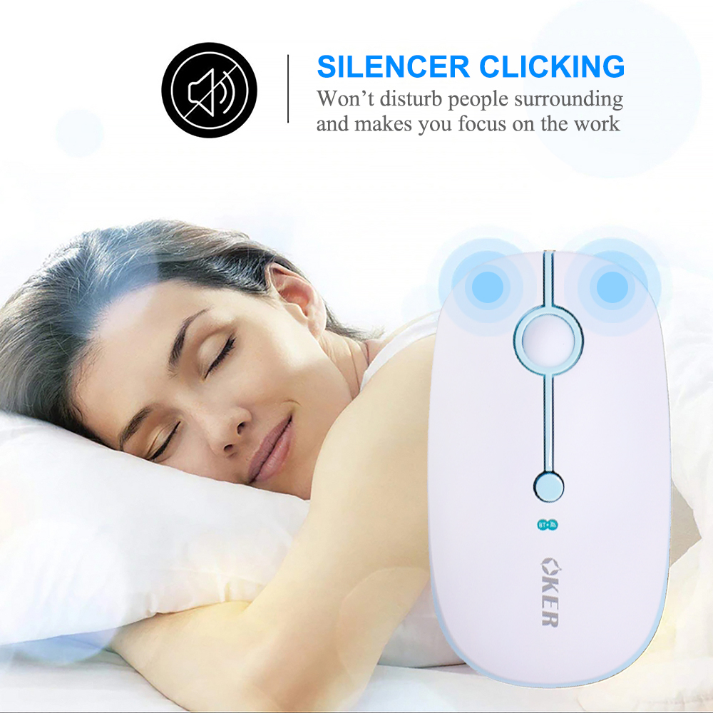 i330 OKER BLUETOOTH +WIRELESS MOUSE MO-OK-WL-330XX