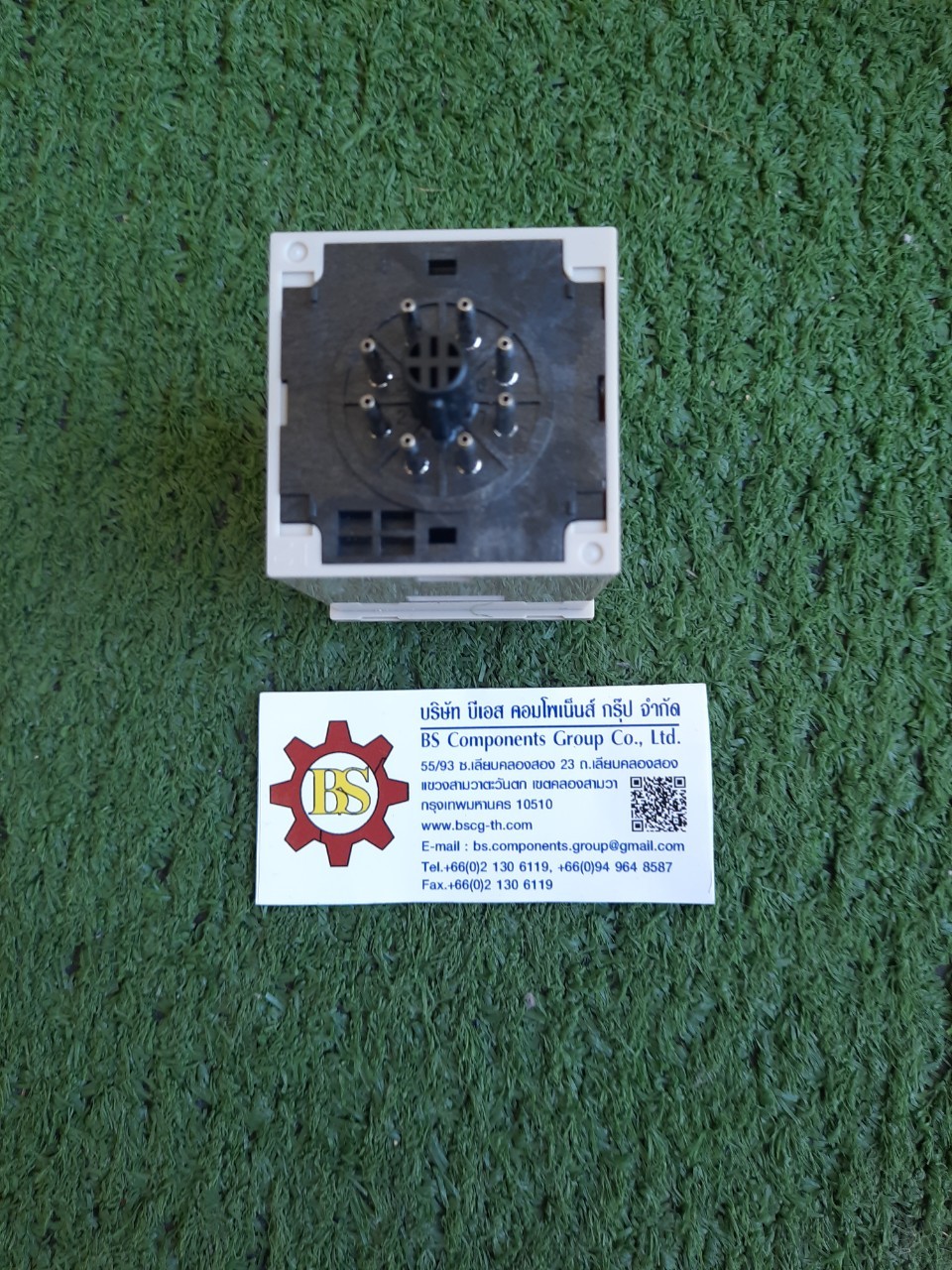 OMRON : ไทเมอร์ H3CR-A8 100-240Vac