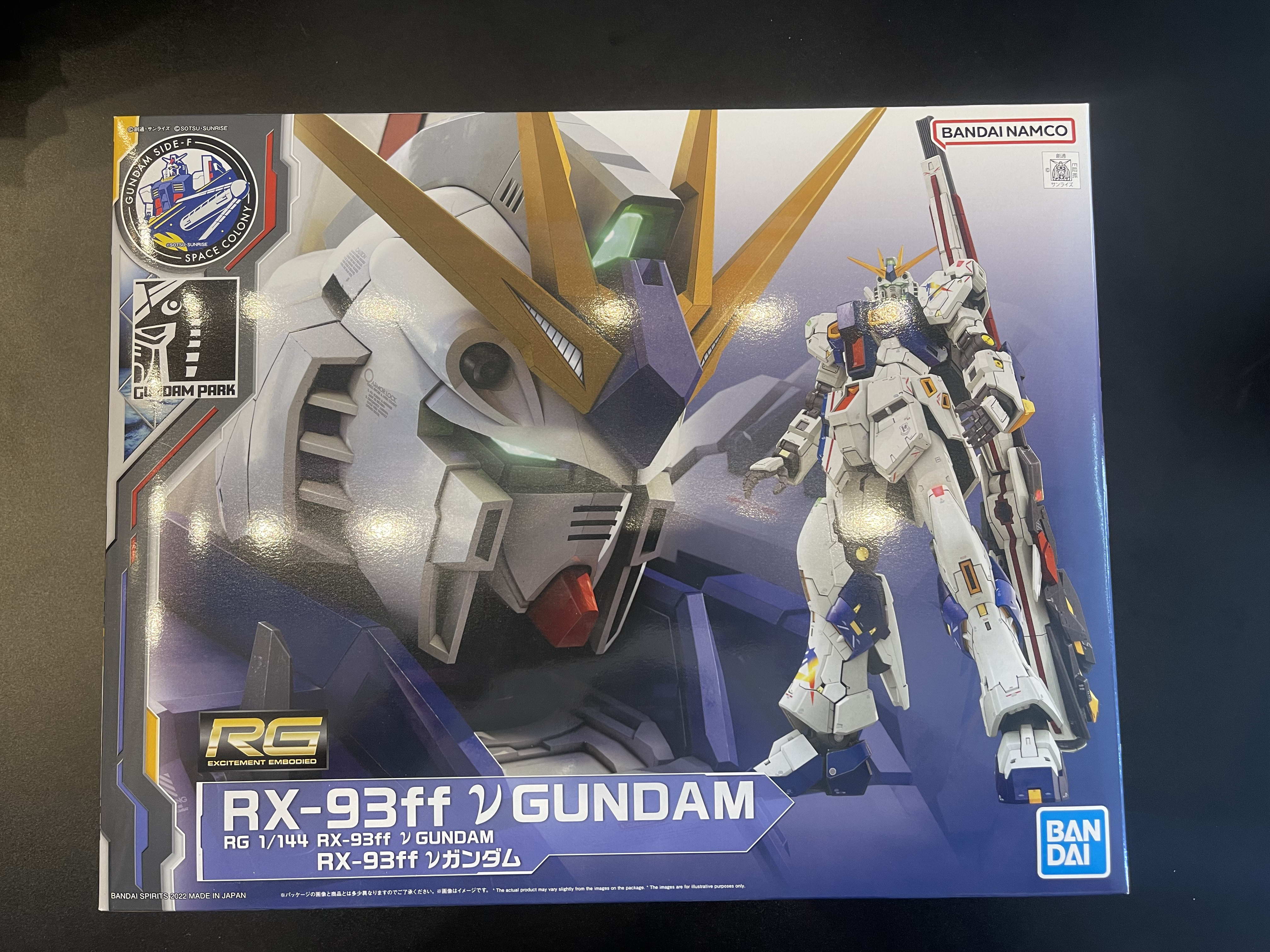 RG 1/144 RX-93ff V GUNDAM Bandai
