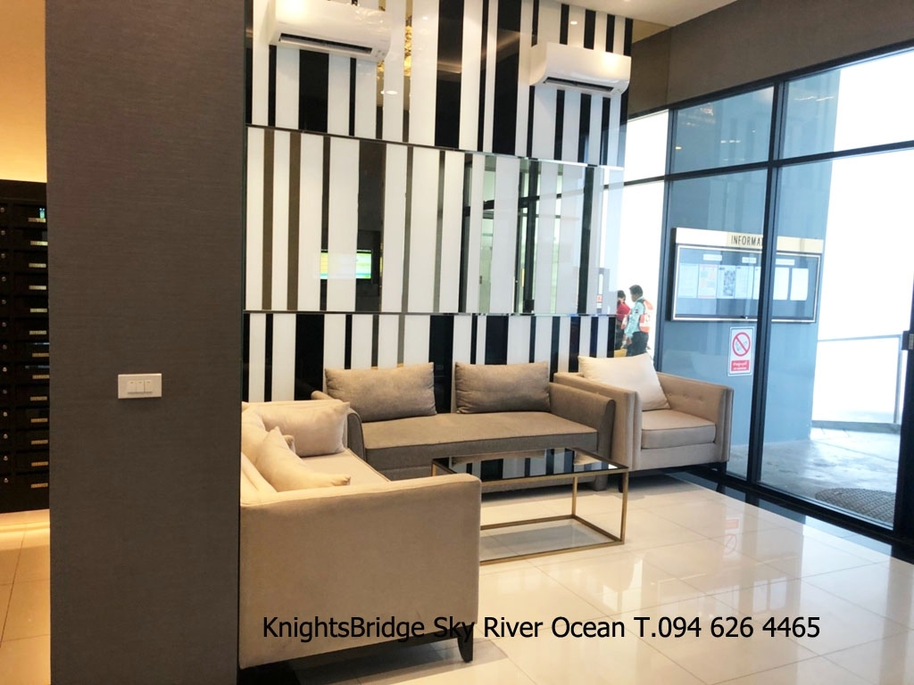 ขายด่วน! KnightsBridge Sky River Ocean คอนโดวิวปากแม่น้ำเจ้าพระยา จ.สมุทรปราการ ห้อง 26.3 ตร.ม