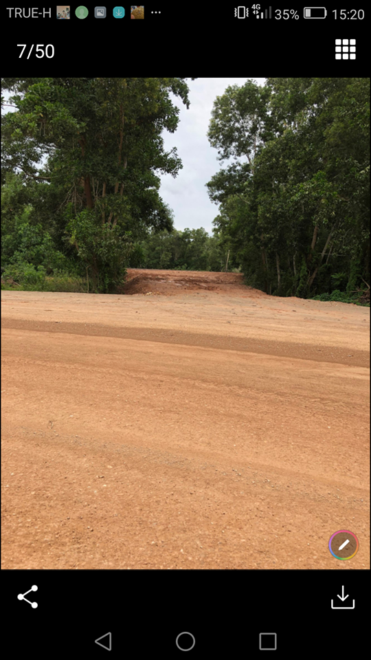 ขายที่ดินใกล้ชายฝั่งทะเล221เมตรราคาถูกที่สุด อ.เมืองชุมพร ห่างจากบริษัทพีอาร์ดีเจจำกัด562เมตรบรรยากาศดีเดินทางสะดวก