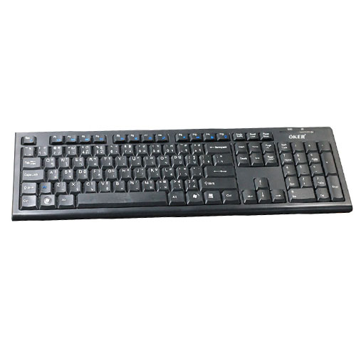 OKER X-120 OKER BLUETOOTH RF 2.4GHZ WIRELESS KEYBOARD x-120 SKU-01096