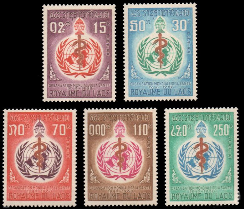 20th Anniv. of WHO 1968