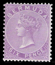 1903 QV Bermuda #8 CV $17