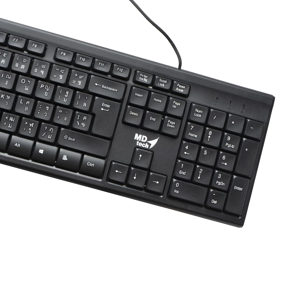 MD-TECH KB-667 MD-TECH KEYBOARD USB กันน้ำ SKU-01990