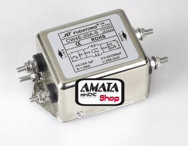 EMI Filter AC 250V 20A รุ่น CW4E-20A-S