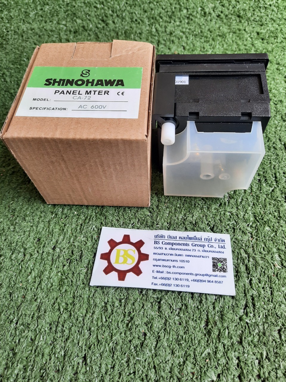 Shinohawa : AC Volt Meter 600V CA-72 72x72mm.