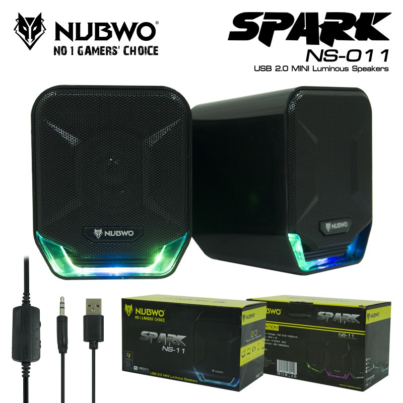 NS-011 SPARK NUBWO GAMING Speaker USB SP-NW-20-NS011
