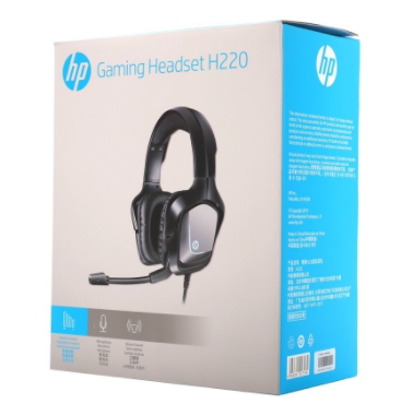 H220 HP HEADPHONE+MIC 3.5m/USB BACKLIGHT HP-HM-HP-XH220