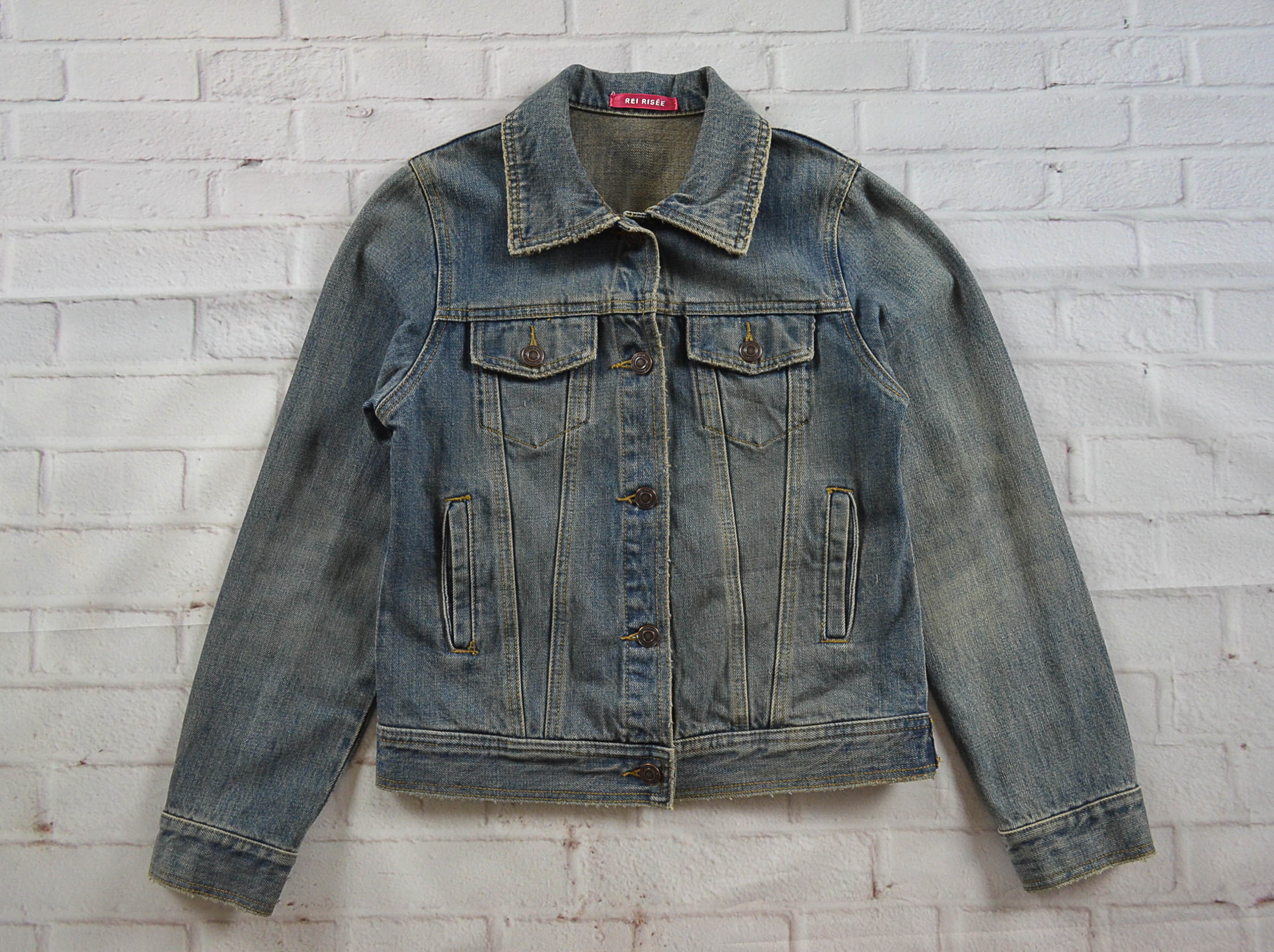 เสื้อเด็ก JEANS อกจริง31' (140) เสื้อแจ็คเก็ตยีนส์เด็กชายหญิง ผ้านุ่มใส่สบายใส่คลุมกันแดด