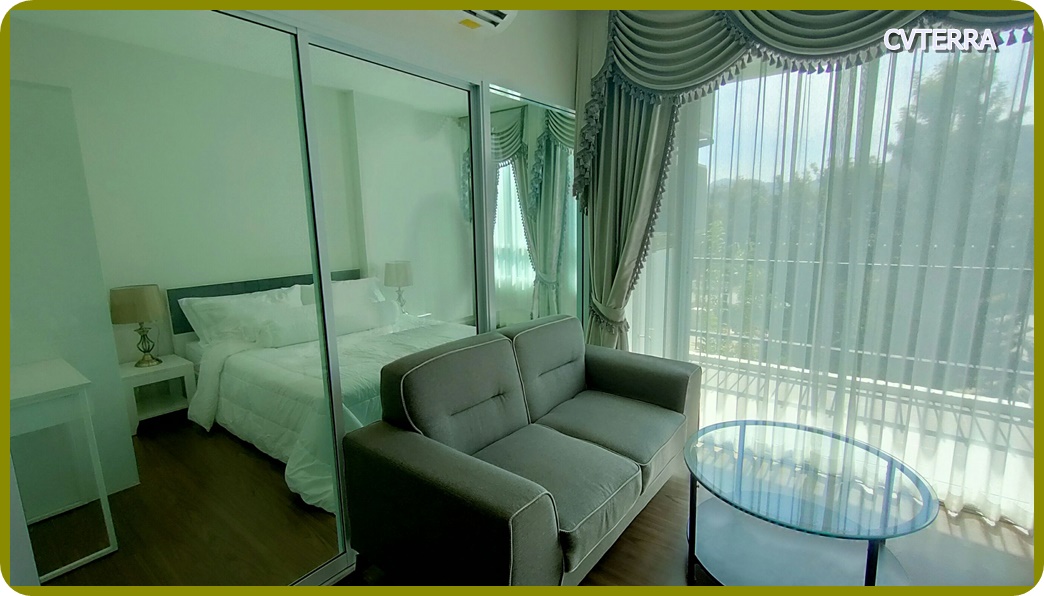 ให้เช่าคอนโดเขาใหญ่ The Courtyard Khaoyai เดอะ คอร์ทยาร์ด เขาใหญ่ คอนโดเพื่อการพักผ่อน โซนหน้า วิวสระ และ ภูเขา
