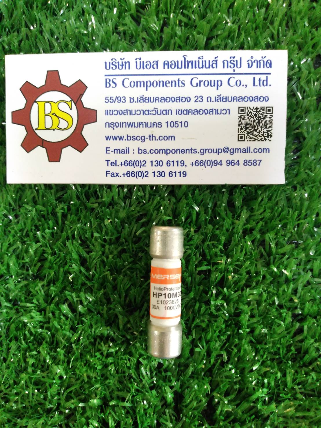 Mersen : ลูกฟิวส์ HP10M30 10x38mm. 30A 1000VDC