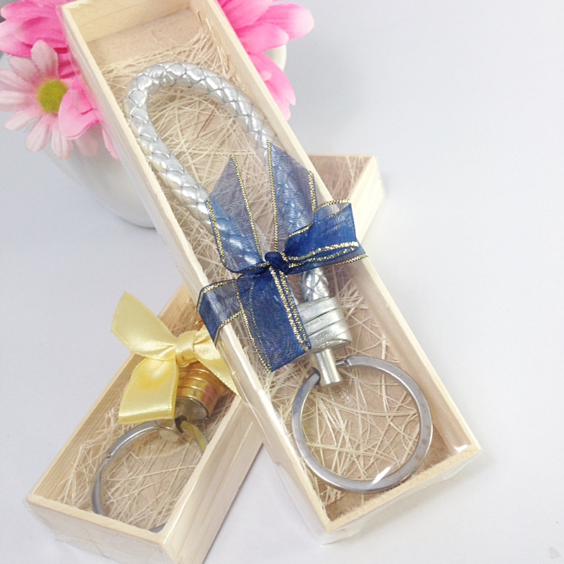 พวงกุญแจถัก แพ็คกล่อง ตามแบบ