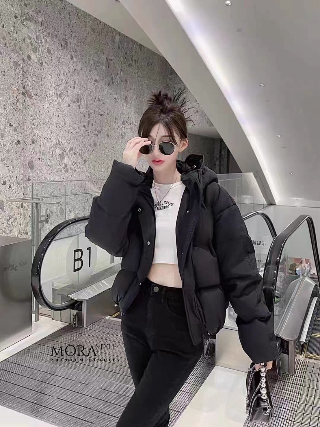 เสื้อกันหนาว ผ้าหนานุ่ม ใครมีแพลนไปต่างประเทศเป็นอีกรุ่นที่ต้องมีติดตู้ไว้เลยนะคะ น้องน่ารักมากสวยหรูดูแพงมากๆเลยค่าาา