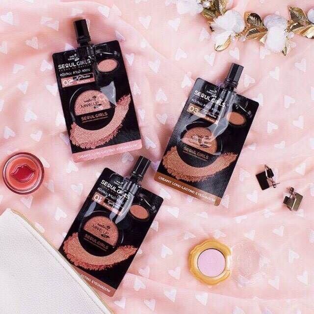 (ยกกล่อง 6ซอง) นามิเมคอัพโปรโซลเกิร์ลครีมมี่แมตต์ลิปแอนด์ชีค Nami Make Up Pro Seol Girls Creamy Matte Lip&Cheek